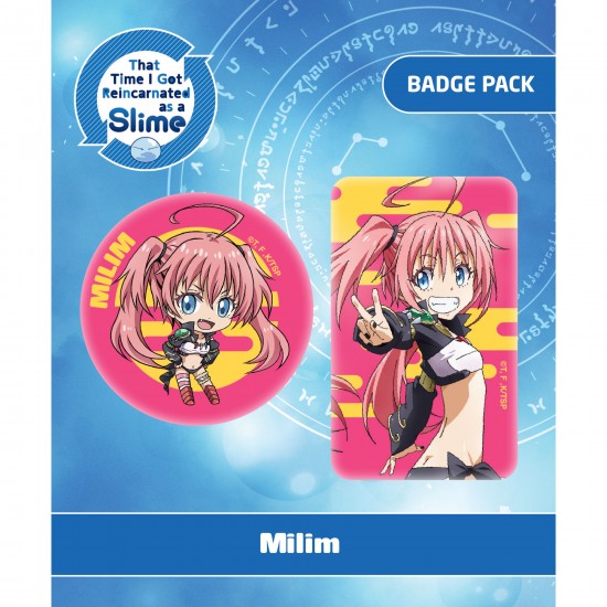 That Time I Got Reincarnated As A Slime (Tensei Shitara Suraimu Datta Ken) Milim Badge Pack