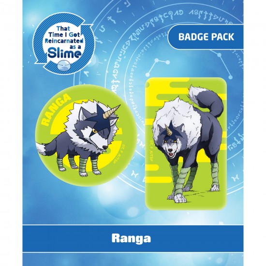 That Time I Got Reincarnated As A Slime (Tensei Shitara Suraimu Datta Ken) Ranga Badge Pack