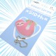 Kawaii Series: Sloth Safety Reflector / Key Chain - Pink