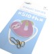 Kawaii Series: Sloth Safety Reflector / Key Chain - Purple