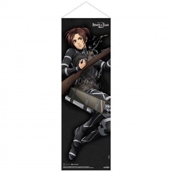 Attack on Titan Final Season Slim Fabric Wall Scroll: Sasha Braus 30cm x 90cm