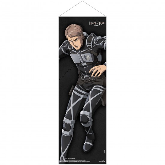 Attack on Titan Final Season Slim Fabric Wall Scroll: Jean Kirschtein 30cm x 90cm