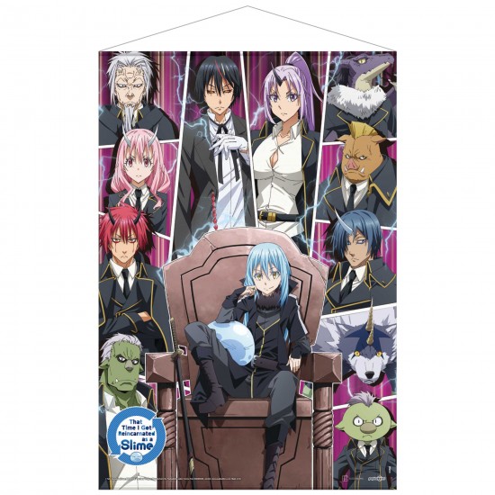 That Time I got Reincarnated as a Slime (Tensei Shitara Suraimu Datta Ken) Key Art Season 2 Wall Scroll (Maxi Size)